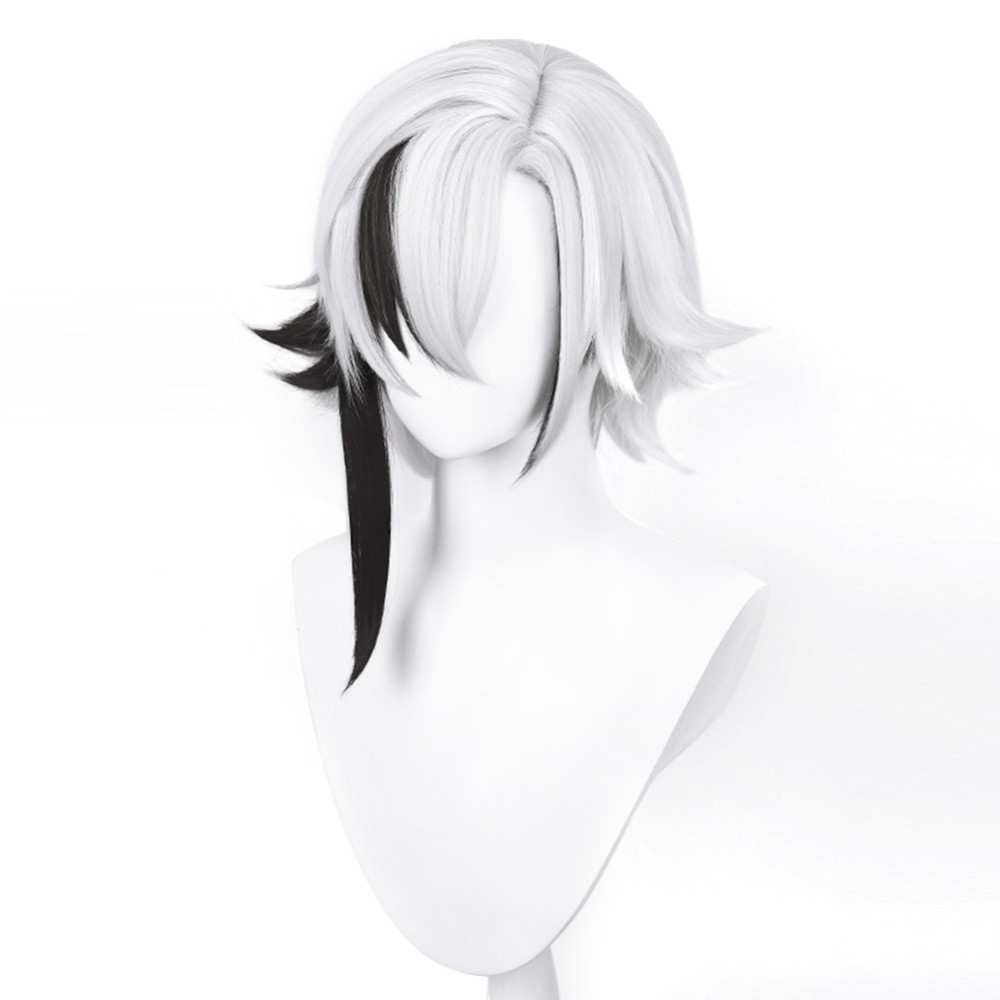 Genshin Impact Fatui Arlecchino Wig Hair Party Props Cosplay Costume Halloween Carnival