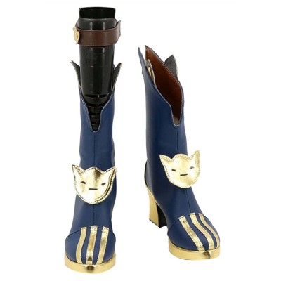 Genshin Impact Diona Christmas Boots Shoes Custom Made Cosplay Costume Halloween Carnival