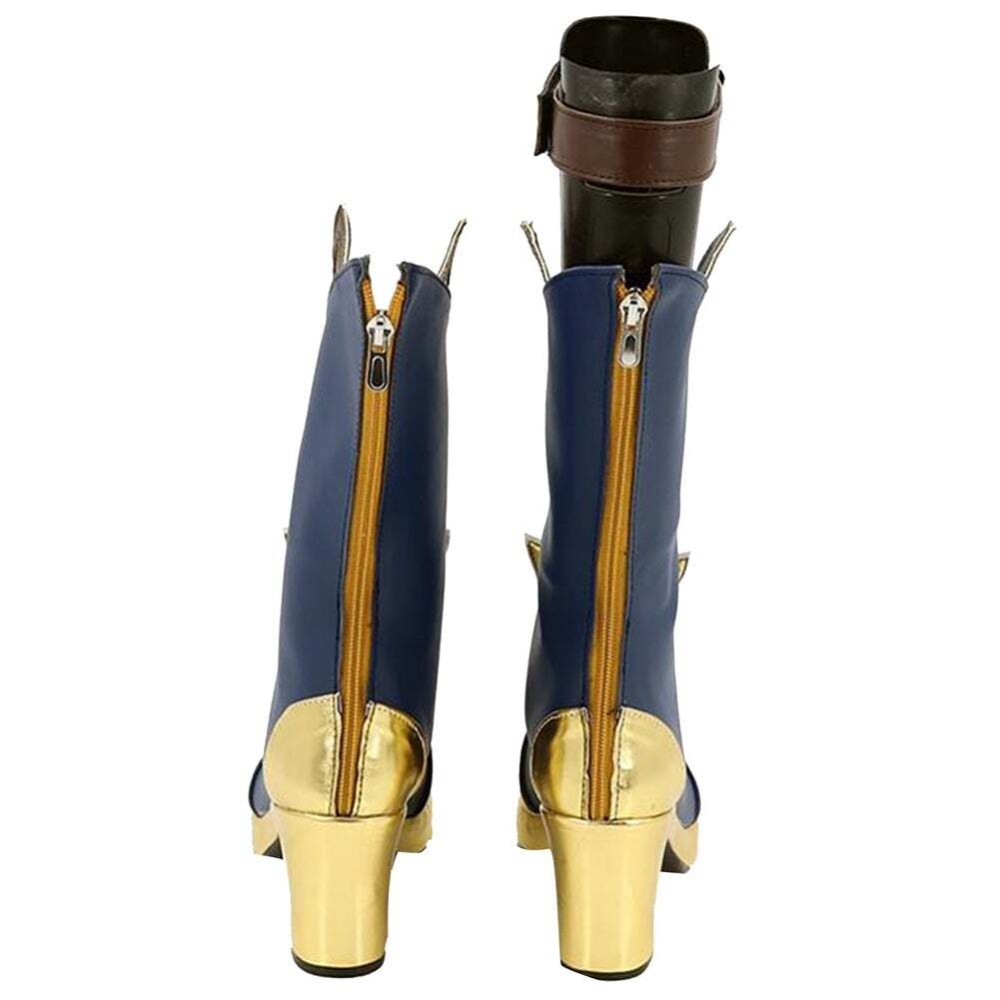 Genshin Impact Diona Christmas Boots Shoes Custom Made Cosplay Costume Halloween Carnival