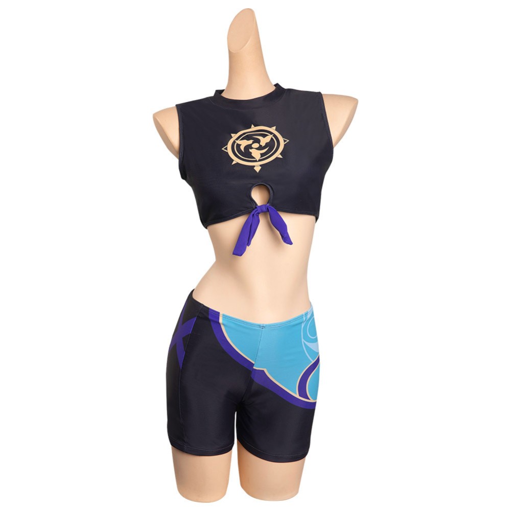Genshin Impact Swimsuit Suit Cosplay Costume Halloween Carnival Outfit