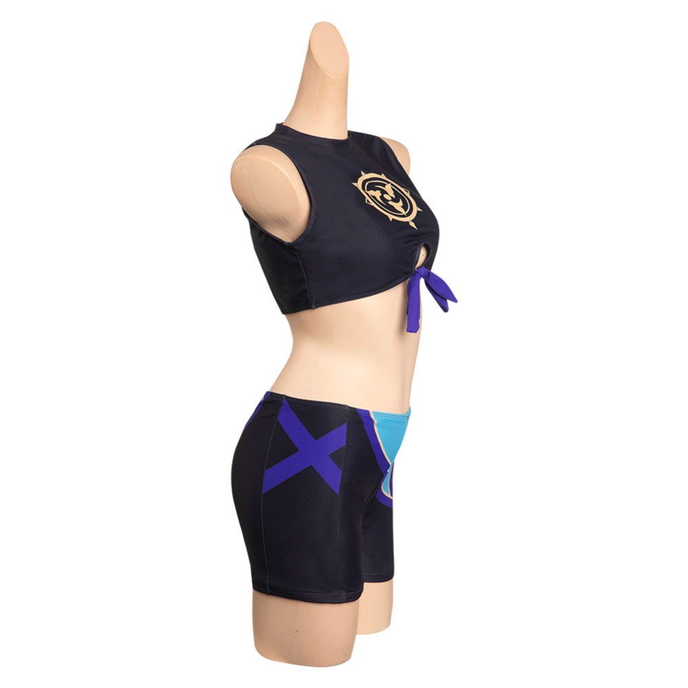 Genshin Impact Swimsuit Suit Cosplay Costume Halloween Carnival Outfit
