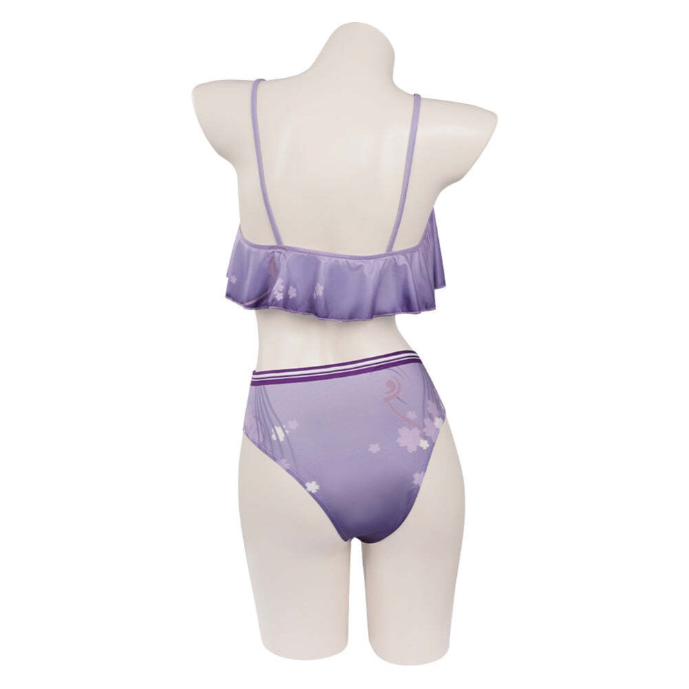Genshin Impact Baal Raiden Shogun Party Swimsuit Set Festival UUstyle® Cosplay Costume Halloween Carnival