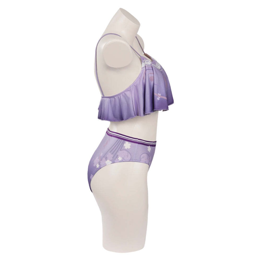 Genshin Impact Baal Raiden Shogun Party Swimsuit Set Festival UUstyle® Cosplay Costume Halloween Carnival