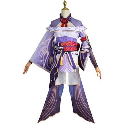 Genshin Impact Baal Raiden Shogun Skirt Dress Festival Christmas Cosplay Costume Halloween Carnival