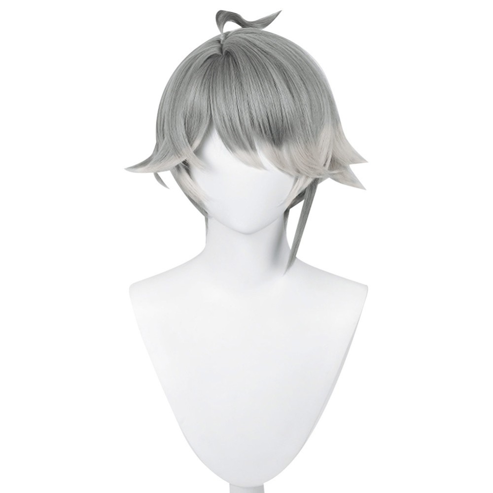 Genshin Impact AlHaitham Wig Hair Party Props Cosplay Costume Halloween Carnival
