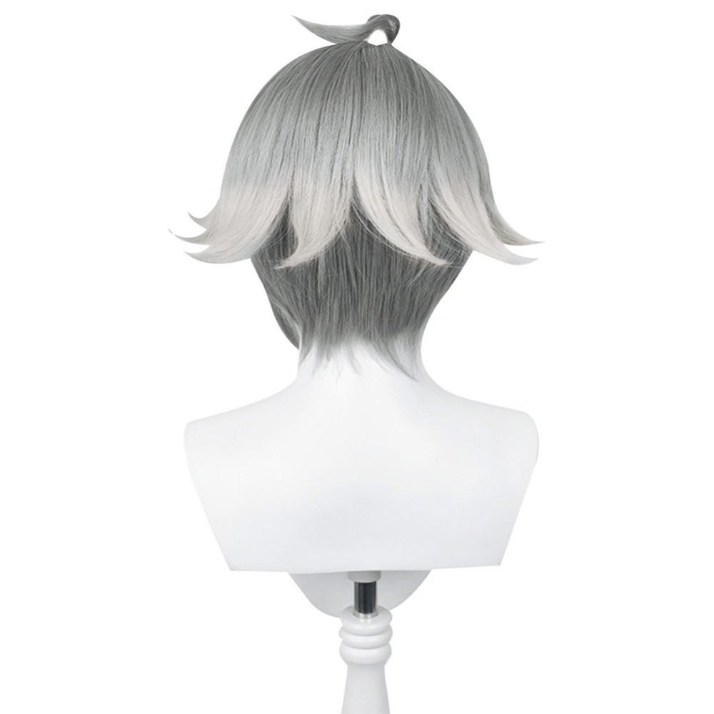 Genshin Impact AlHaitham Wig Hair Party Props Cosplay Costume Halloween Carnival
