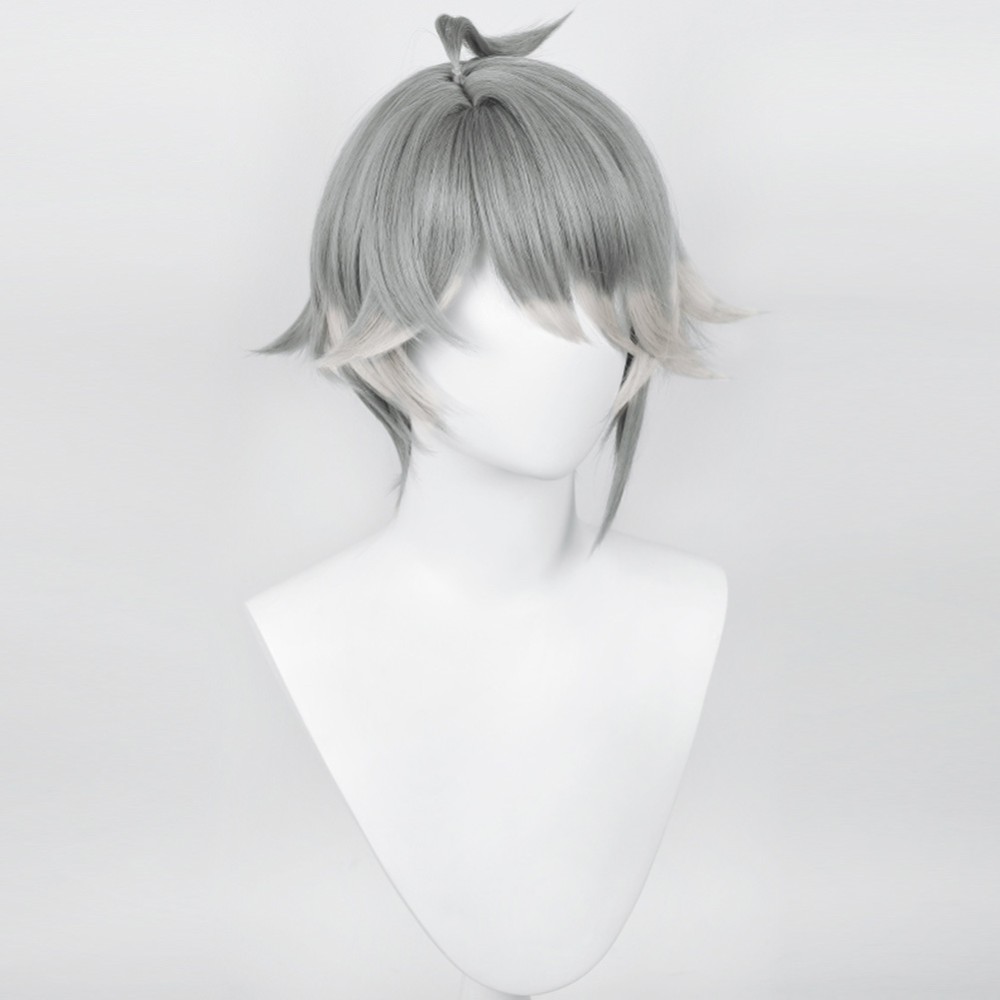 Genshin Impact AlHaitham Wig Hair Party Props Cosplay Costume Halloween Carnival