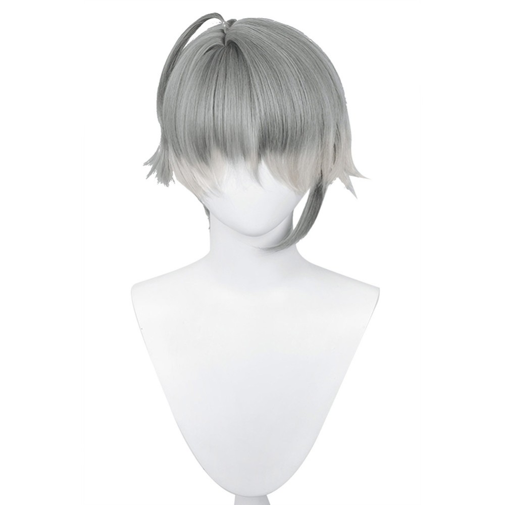 Genshin Impact AlHaitham Wig Hair Party Props Cosplay Costume Halloween Carnival