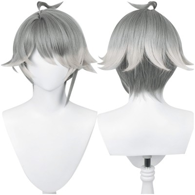 Genshin Impact AlHaitham Wig Hair Party Props Cosplay Costume Halloween Carnival