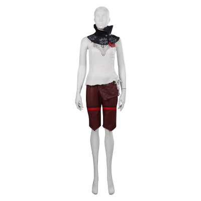 Final Fantasy XVI Final Fantasy 16 FF16 Mid Suit Cosplay Costume Halloween Carnival Outfit