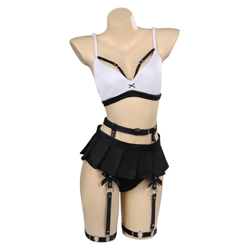 Final Fantasy VII Tifa Lockhart Lingerie Suit Cosplay Costume Halloween Carnival Outfit