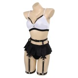 Final Fantasy VII Tifa Lockhart Lingerie Suit Cosplay Costume Halloween Carnival Outfit