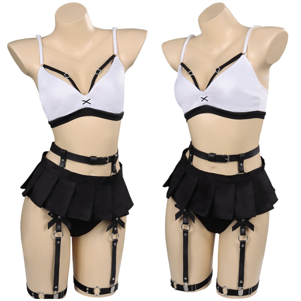 Final Fantasy VII Tifa Lockhart Lingerie Suit Cosplay Costume Halloween Carnival Outfit