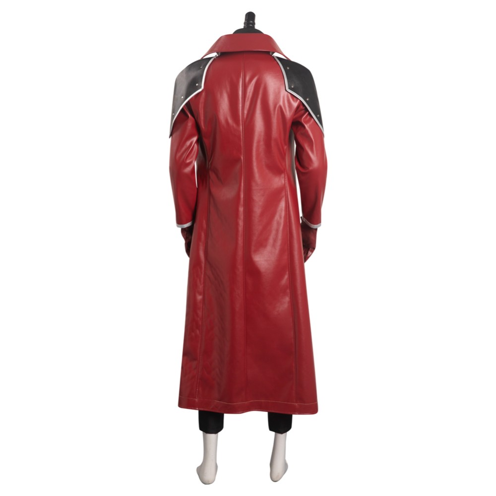 Final Fantasy VII Reunion Crisis Core - Genesis·Rhapsodos Suit Cosplay Costume Halloween Carnival Outfit