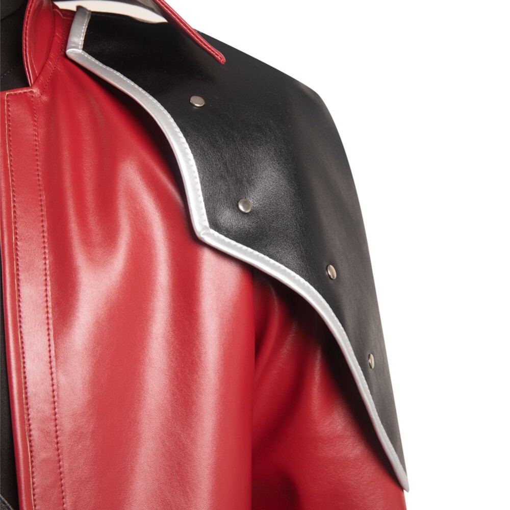 Final Fantasy VII Reunion Crisis Core - Genesis·Rhapsodos Suit Cosplay Costume Halloween Carnival Outfit