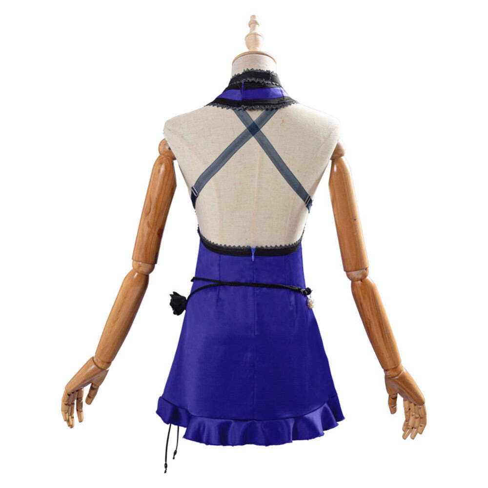 Final Fantasy VII Remake Tifa Lockhart Dress Cosplay Costume Halloween Carnival