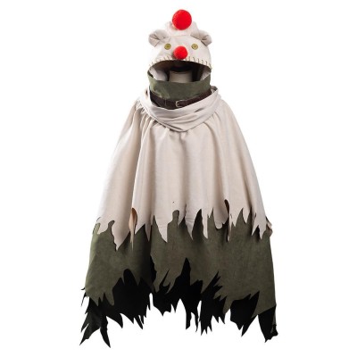Final Fantasy VII Remake Intergrade Yuffie Kisaragi Moogle Cape Suit Cosplay Costume Halloween Carnival