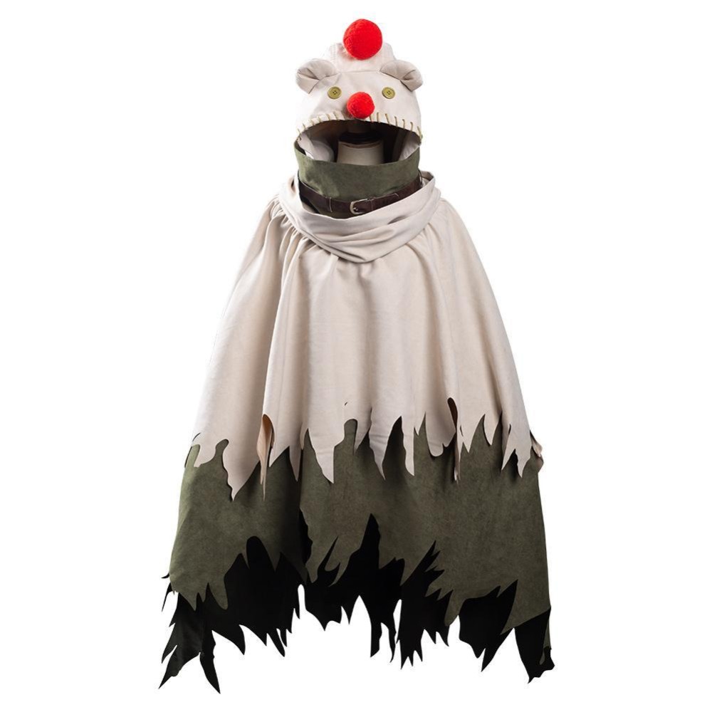 Final Fantasy VII Remake Intergrade Yuffie Kisaragi Moogle Cape Suit Cosplay Costume Halloween Carnival