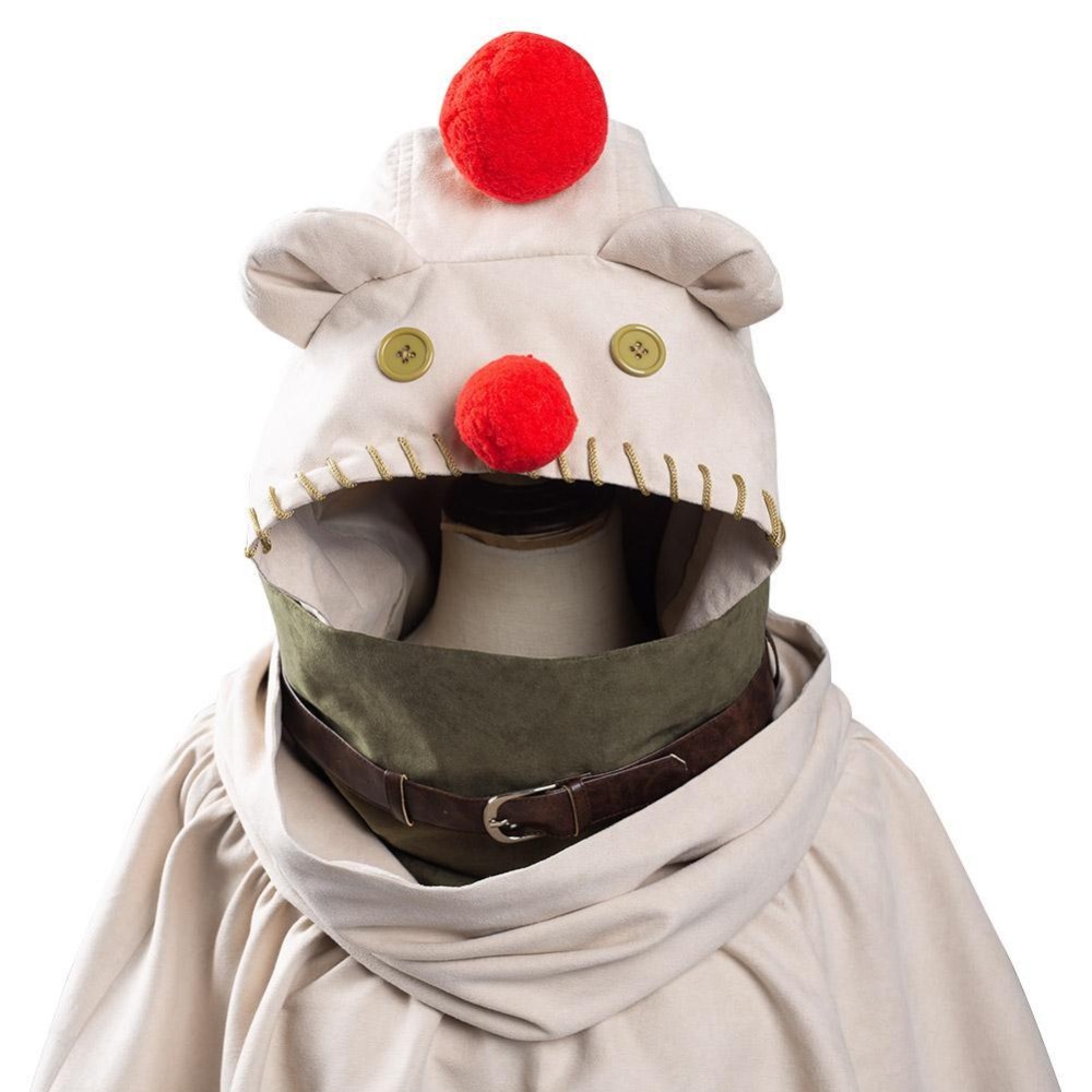 Final Fantasy VII Remake Intergrade Yuffie Kisaragi Moogle Cape Suit Cosplay Costume Halloween Carnival