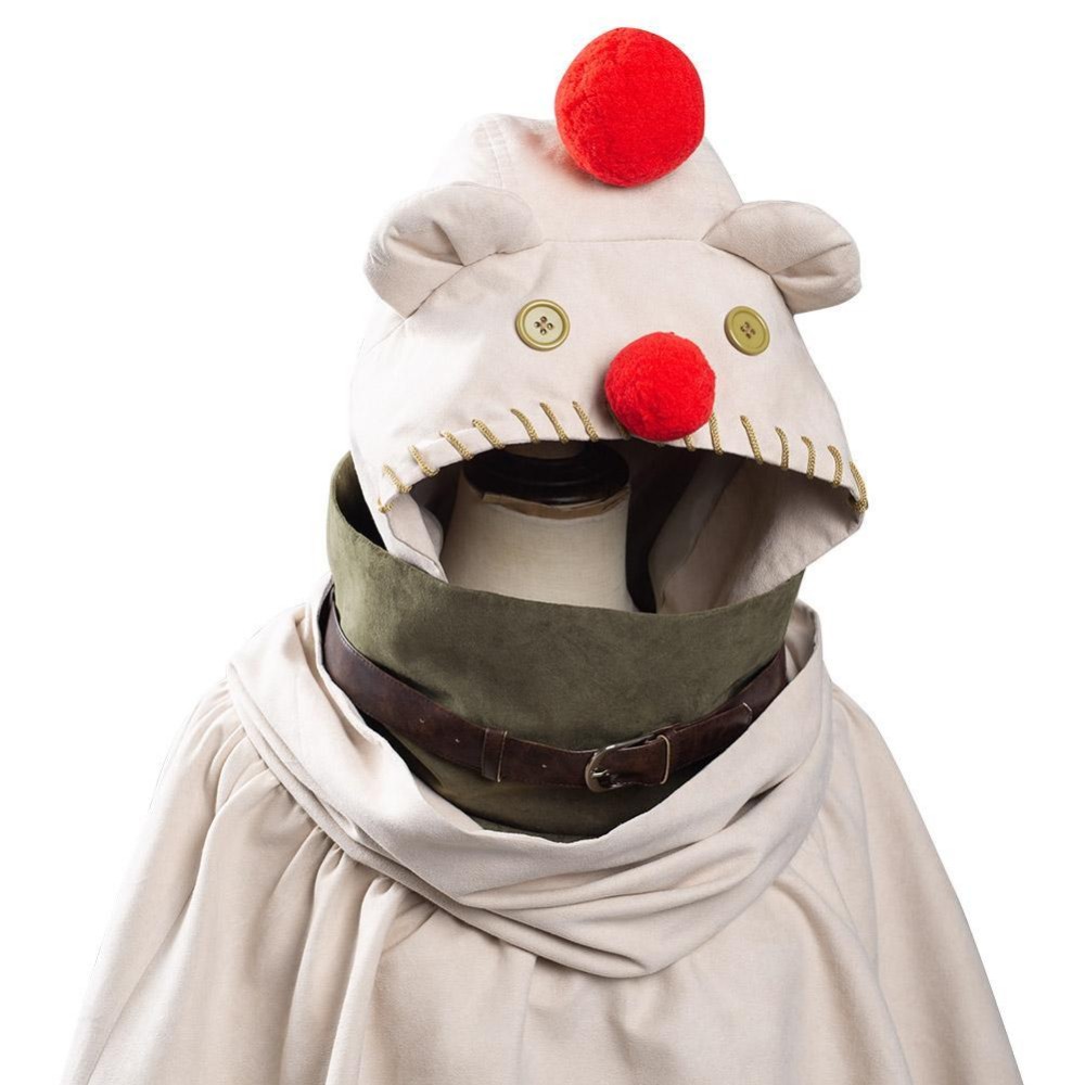 Final Fantasy VII Remake Intergrade Yuffie Kisaragi Moogle Cape Suit Cosplay Costume Halloween Carnival