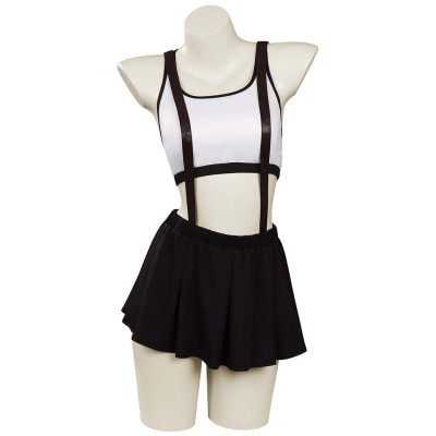 Final Fantasy 7 Tifa Lockhart Swimsuit Festival Party Original Designer UUstyle® Cosplay Costume Halloween Carnival Outfit