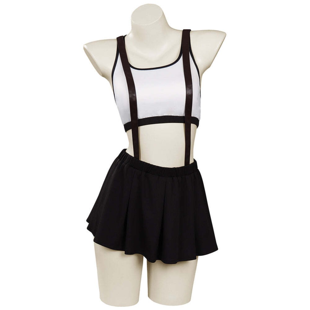Final Fantasy 7 Tifa Lockhart Swimsuit Festival Party Original Designer UUstyle® Cosplay Costume Halloween Carnival Outfit