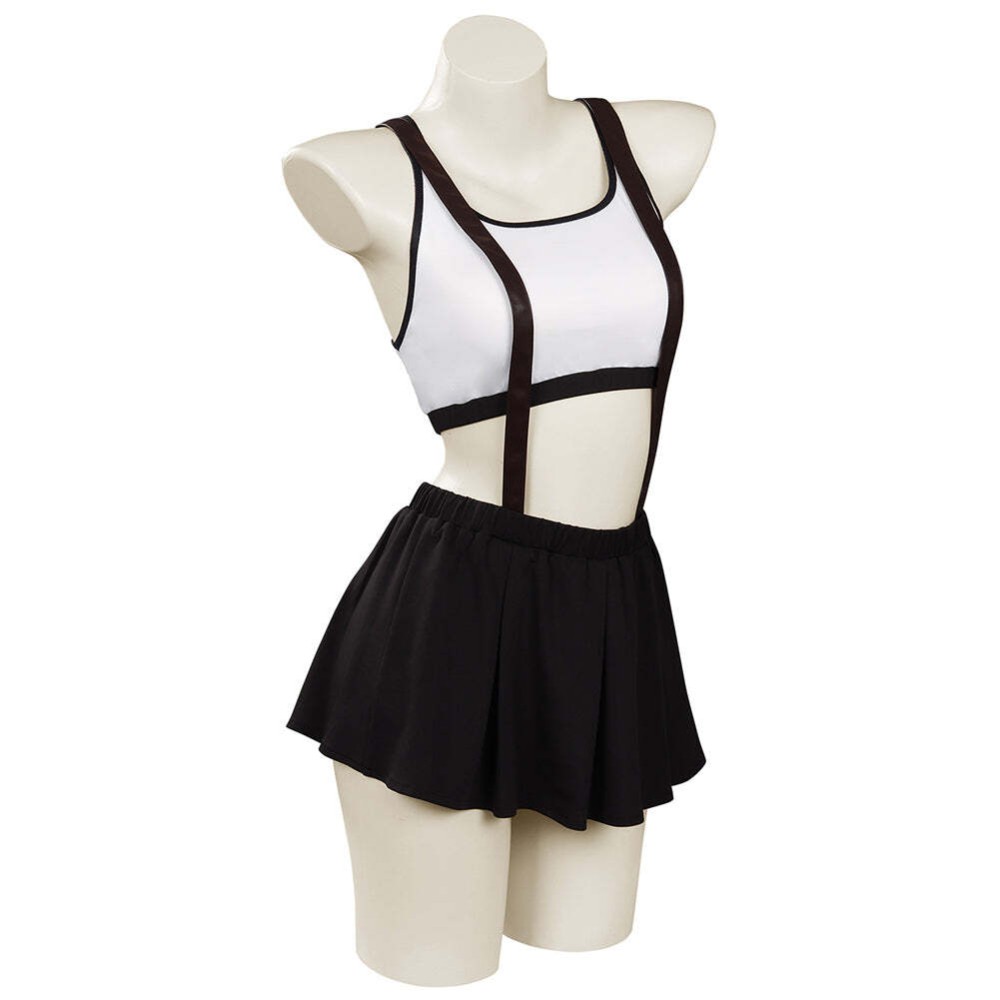 Final Fantasy 7 Tifa Lockhart Swimsuit Festival Party Original Designer UUstyle® Cosplay Costume Halloween Carnival Outfit