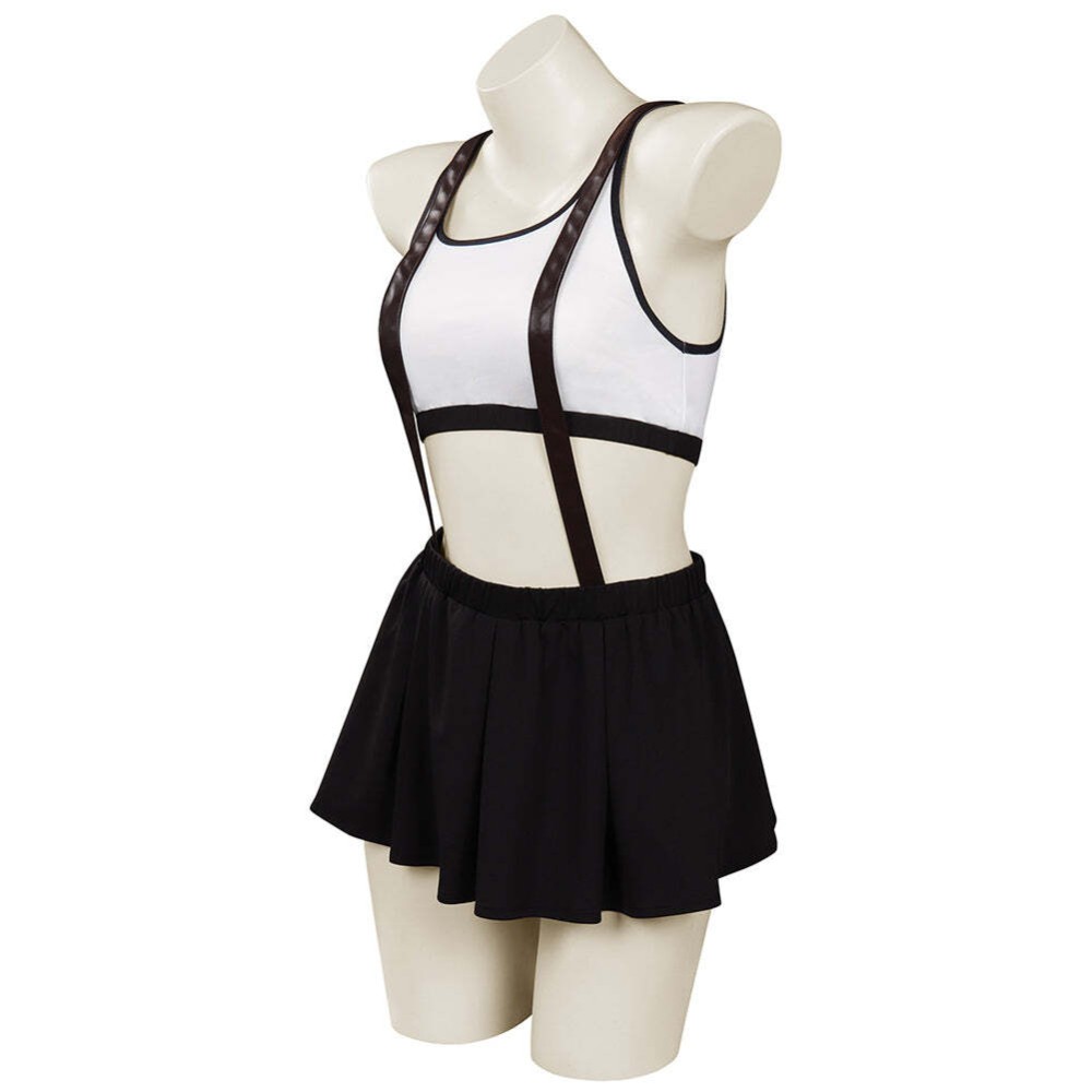 Final Fantasy 7 Tifa Lockhart Swimsuit Festival Party Original Designer UUstyle® Cosplay Costume Halloween Carnival Outfit