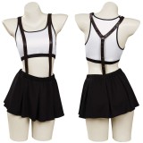 Final Fantasy 7 Tifa Lockhart Swimsuit Festival Party Original Designer UUstyle® Cosplay Costume Halloween Carnival Outfit