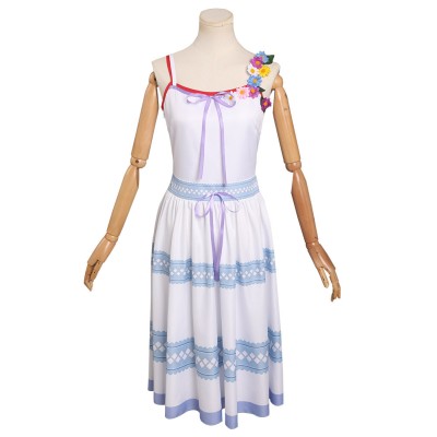 Final Fantasy 7 Crisis Core Aerith Gainsborough Suit Cosplay Costume Halloween Carnival Outfit