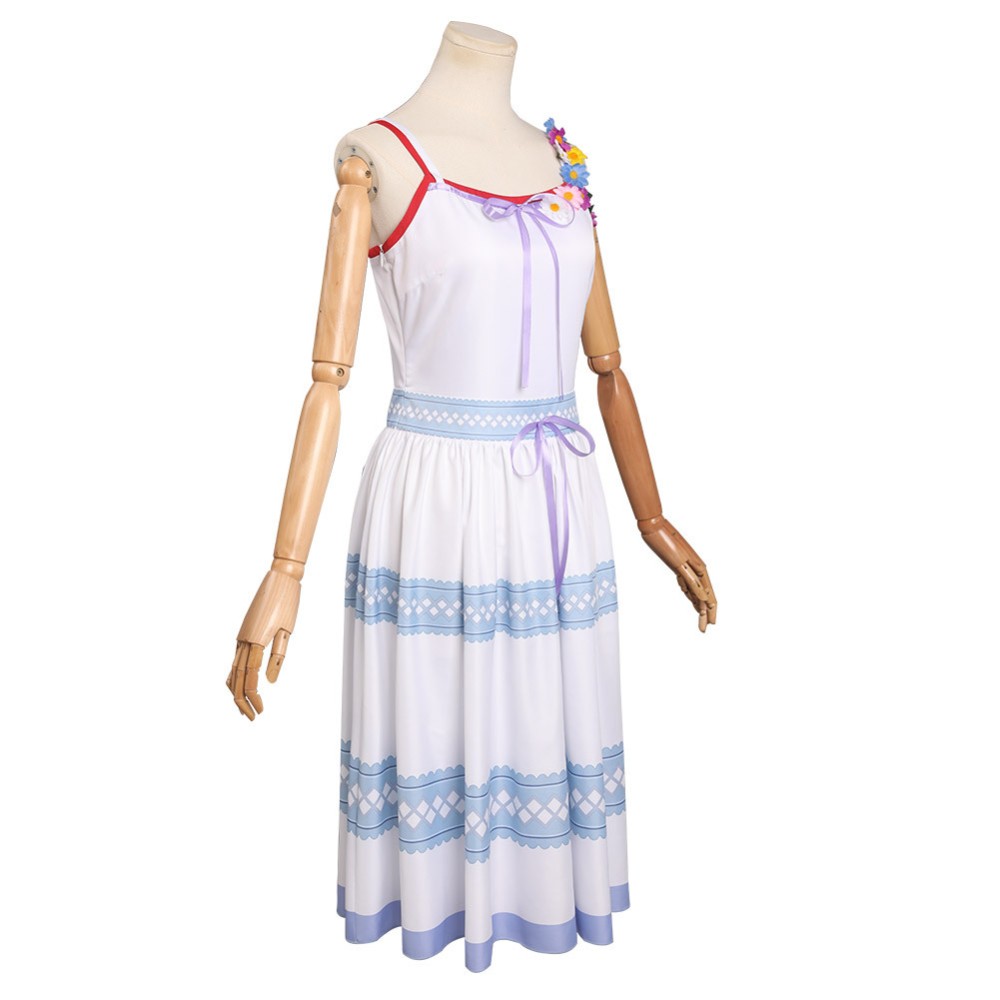 Final Fantasy 7 Crisis Core Aerith Gainsborough Suit Cosplay Costume Halloween Carnival Outfit