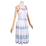 Final Fantasy 7 Crisis Core Aerith Gainsborough Suit Cosplay Costume Halloween Carnival Outfit