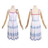 Final Fantasy 7 Crisis Core Aerith Gainsborough Suit Cosplay Costume Halloween Carnival Outfit