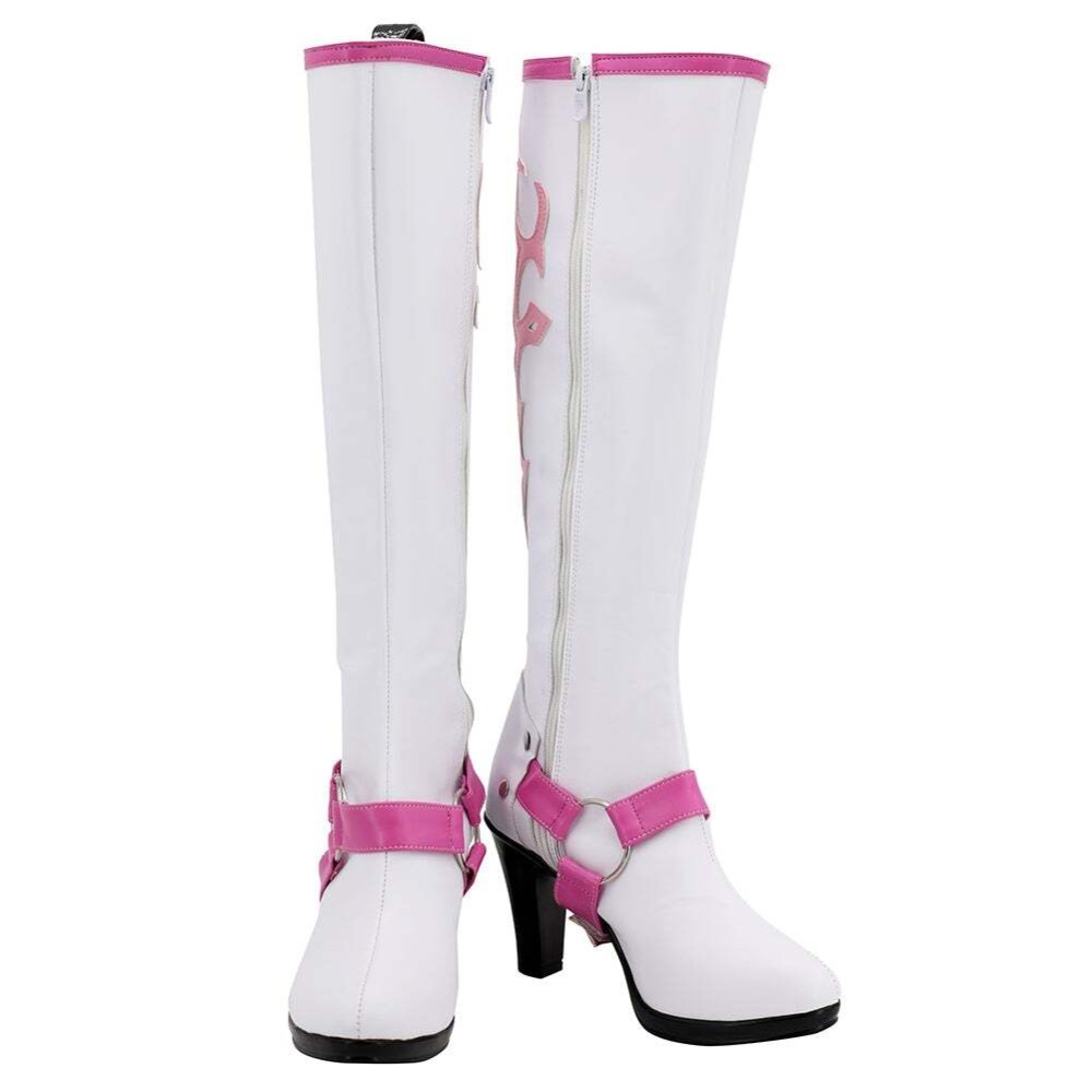 FF15 Final Fantasy 15 Cindy Christmas Boots Shoes Custom Made Cosplay Costume Halloween Carnival