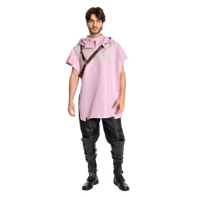 Cal Kestis Pink Cloak Suit Accessories Cosplay Costume Halloween Carnival Outfit