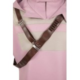 Cal Kestis Pink Cloak Suit Accessories Cosplay Costume Halloween Carnival Outfit