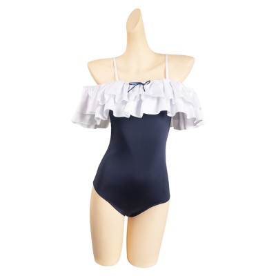 Blue Archive Tsukiyuki Miyako Swimsuit Suit Cosplay Costume Halloween Carnival Outfit