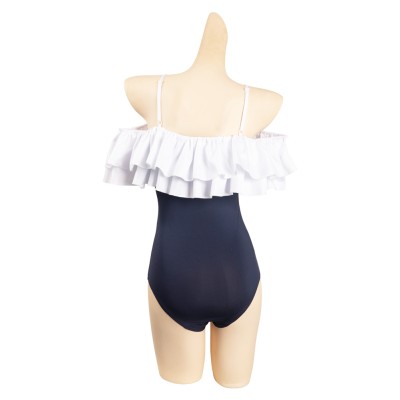 Blue Archive Tsukiyuki Miyako Swimsuit Suit Cosplay Costume Halloween Carnival Outfit