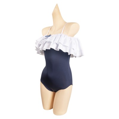 Blue Archive Tsukiyuki Miyako Swimsuit Suit Cosplay Costume Halloween Carnival Outfit