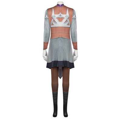 Baldur's Gate 3 Shadowheart Printed Jumpsuit Suit Cosplay Costume Halloween Carnival Outfit