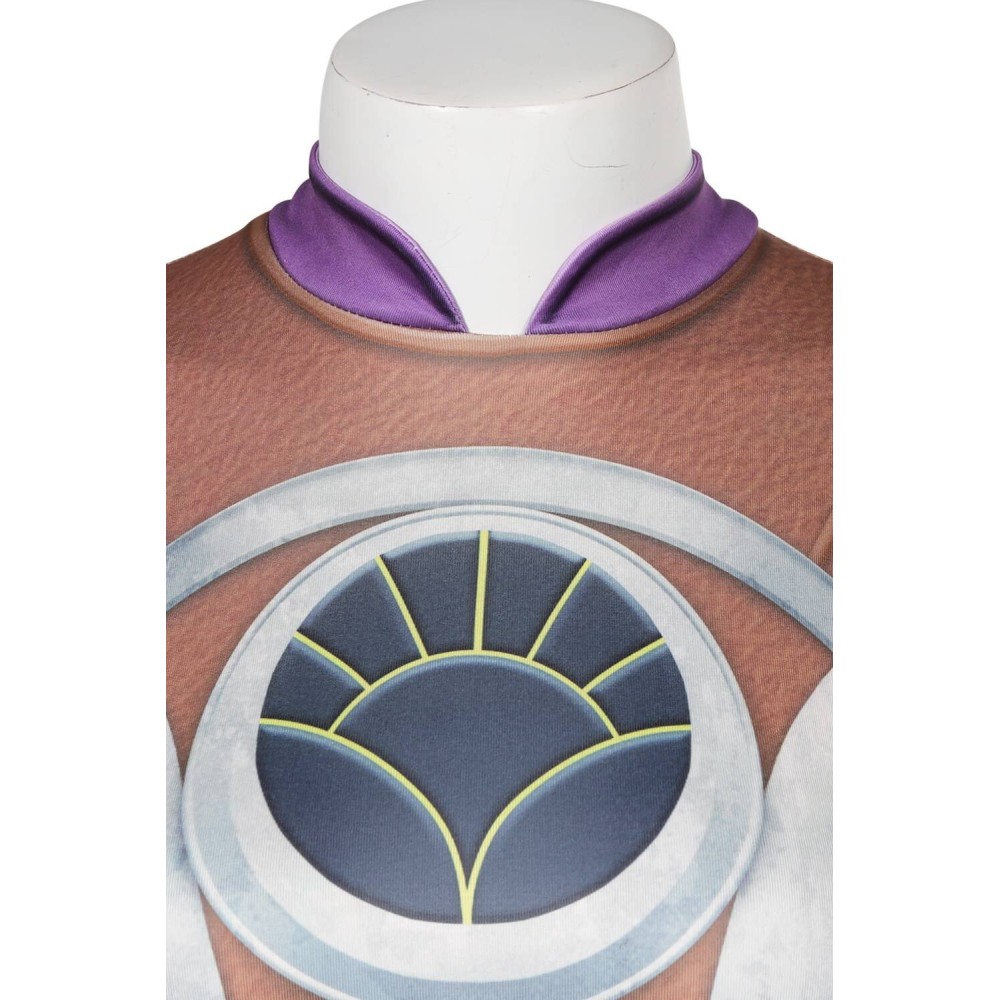 Baldur's Gate 3 Shadowheart Printed Jumpsuit Suit Cosplay Costume Halloween Carnival Outfit