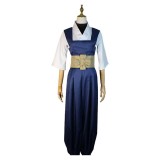 GACHIAKUTA Zanka Blue Cosplay Costume Halloween Carnival Outfit