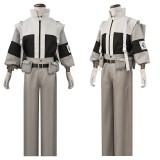 GACHIAKUTA Supporter Gray Uniform Cosplay Costume Halloween Carnival Outfit