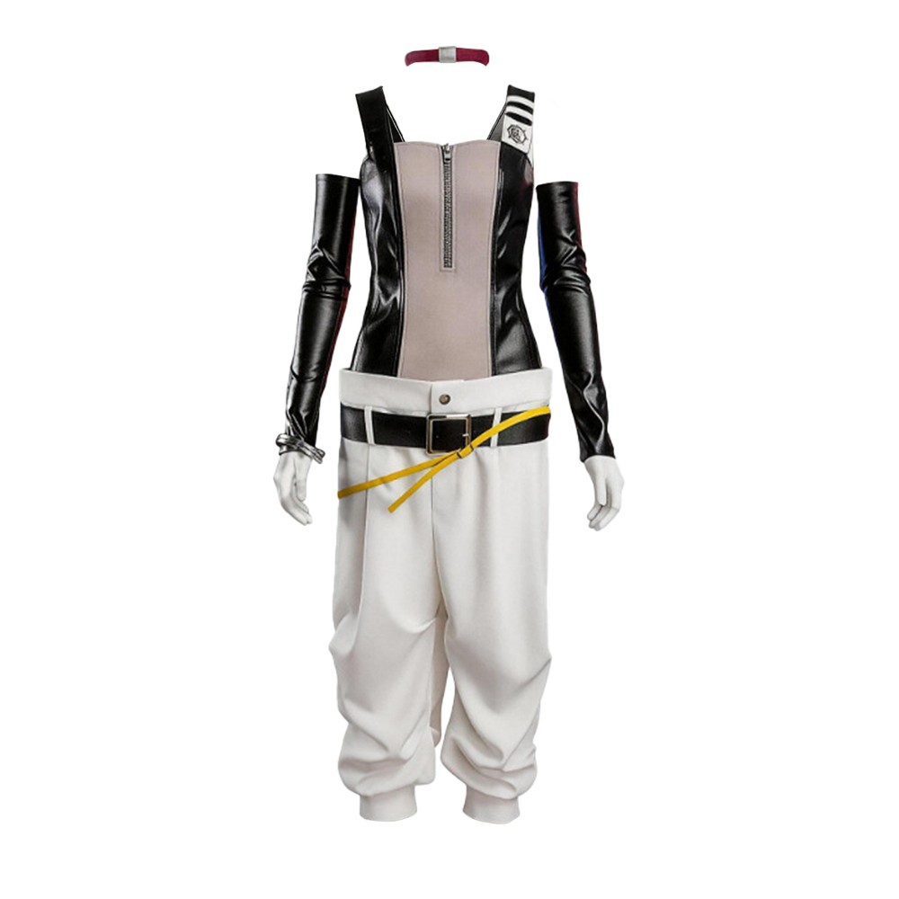GACHIAKUTA Semiu Grier Women White Cosplay Costume Halloween Carnival Outfit