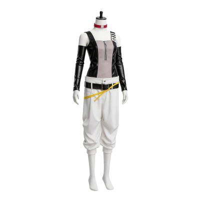 GACHIAKUTA Semiu Grier Women White Cosplay Costume Halloween Carnival Outfit