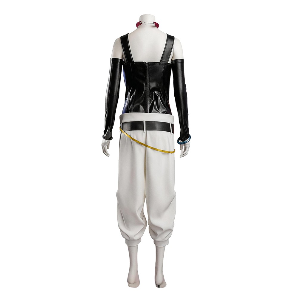 GACHIAKUTA Semiu Grier Women White Cosplay Costume Halloween Carnival Outfit
