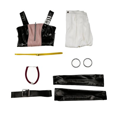 GACHIAKUTA Semiu Grier Women White Cosplay Costume Halloween Carnival Outfit