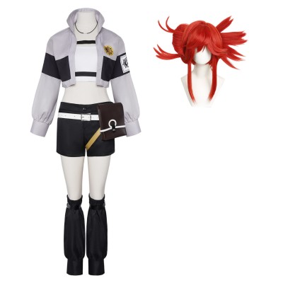 GACHIAKUTA Riyo Reaper Women Cosplay Costume Halloween Carnival Outfit