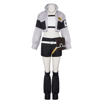 GACHIAKUTA Riyo Reaper Women Cosplay Costume Halloween Carnival Outfit