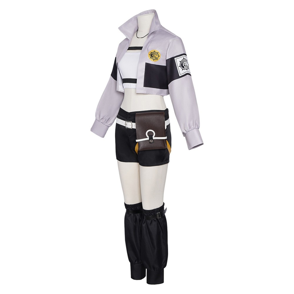 GACHIAKUTA Riyo Reaper Women Cosplay Costume Halloween Carnival Outfit
